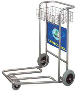carrello inox per porti e aeroporti